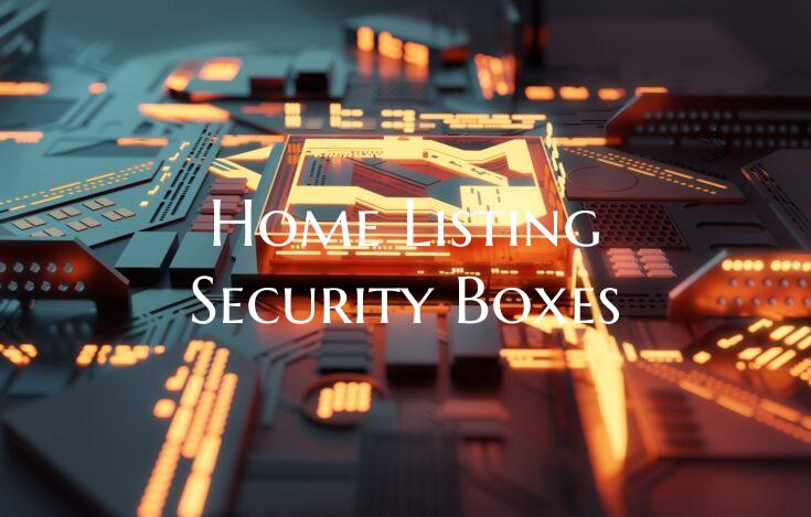 Home Listing Security Boxes