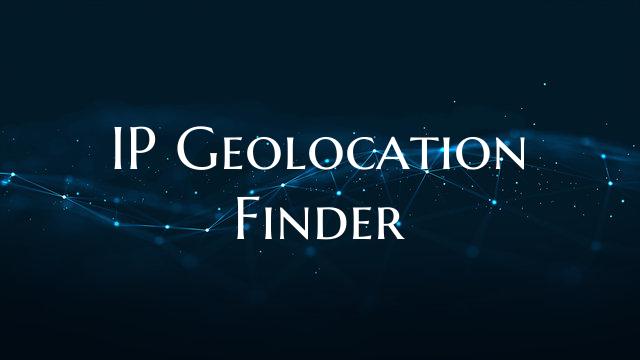 IP Geolocation Finder